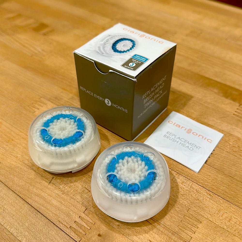 Clarisonic Deep Pore Cleansing Brush Heads - Two Pack